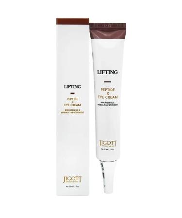 Jigott Lifting-cream for eyelids with peptides - Buy Online on GoSupps.com