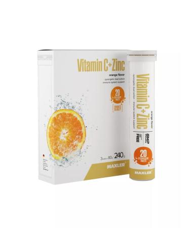 Vitamin C+Vitamin C+Zink (3x20) Orange