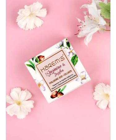 HAREM'S ottoman Turkish soap collagen jasmine and jojoba oil for a bathhouse Harems - Buy Online on GoSupps.com