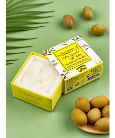 HAREM'S ottoman Soap perfumed -lump olive - Buy Online on GoSupps.com