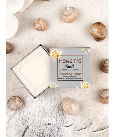 HAREM'S ottoman Soap against black dots of acne Harems with snail extract - Buy Online on GoSupps.com