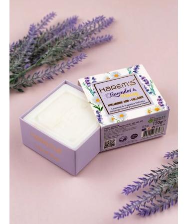 HAREM'S ottoman Soap perfumed toilet harems lavender and chamomile - Buy Online on GoSupps.com