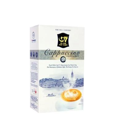 TRUNG NGUYEN Soluble coffee 3v1 cappuccino forest walnut Legend G7 12 pack - Buy Online on GoSupps.com