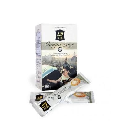 TRUNG NGUYEN Soluble coffee 3v1 cappuccino forest walnut Legend G7 12 pack - Buy Online on GoSupps.com