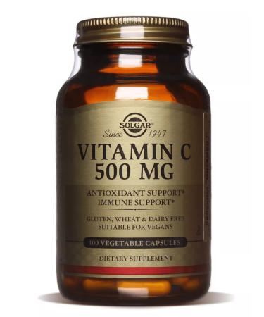 Solgar vitamin C 500 mg for immunity to adults No. 100 - Buy Online on GoSupps.com