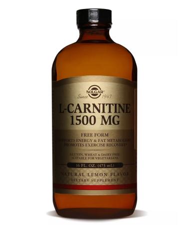 Solgar L Carnitine 473 ml for weight loss - Buy Online on GoSupps.com