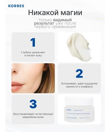 Korres Moisturizing face with probiotics and yogurt - Buy Online on GoSupps.com