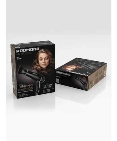 REDMOND Hair hair dryer RF-536 black - Buy Online on GoSupps.com
