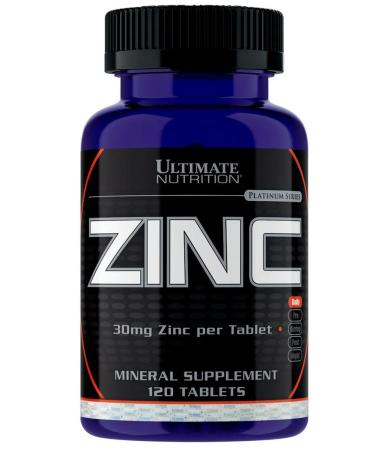 Ultimate Nutrition Zinc 30 mg mineral for immunity zinc hair 120 tablets - Buy Online on GoSupps.com