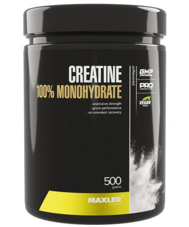 maxler Creatine Monohydine Creatine 100% Monohydrate 500 g without taste - Buy Online on GoSupps.com