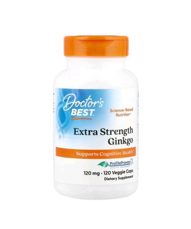 Doctor's Best Doctors Best Ginkgo Biloba ginkgo biloba 120 capsules