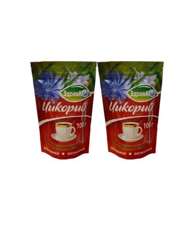 Tsikoria soluble natural 100 g 2 pcs