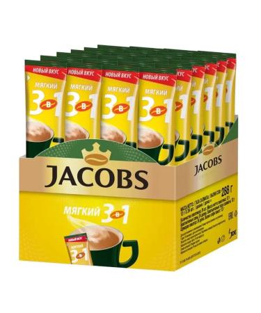 jaCobs Soluble coffee 3 in 1 48 pcs x 13.5g - Buy Online on GoSupps.com