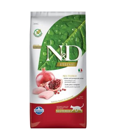 Farmina N&D Cat Prime Neutered with chicken and grenade feed d to steril - Buy Online on GoSupps.com