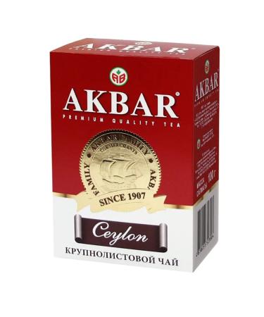 AKBAR Black Black Kololistova 100g Ceylon