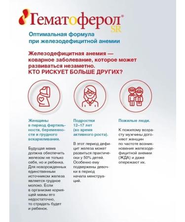 Hematopherol-SR Iron vitamins + folic acid - Buy Online on GoSupps.com