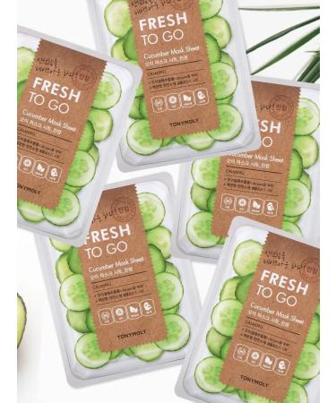 Tony Moly Mask for the face moisturizing with an extract of the cucumber - Buy Online on GoSupps.com