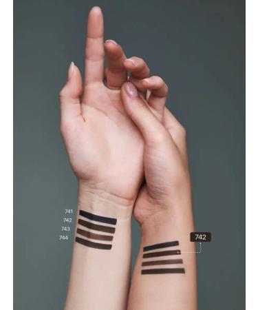 Miss Tais Pencil for eyebrows and eyes persistent brown 742 shade - Buy Online on GoSupps.com