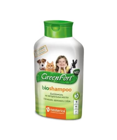 GreenFort neo Flea and ticks shampoo for animals 380 ml