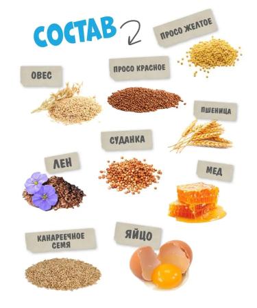 HAPPY JUNGLE Bird's treats honey+egg 3 pcs - Buy Online on GoSupps.com