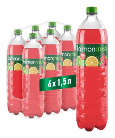 Laimon Lemonad Fresh Berries 1.5 l x 6 pcs