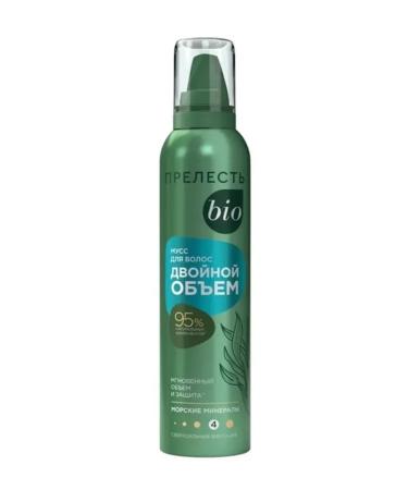 Velvet Love of bio mousse for hair volume and strength