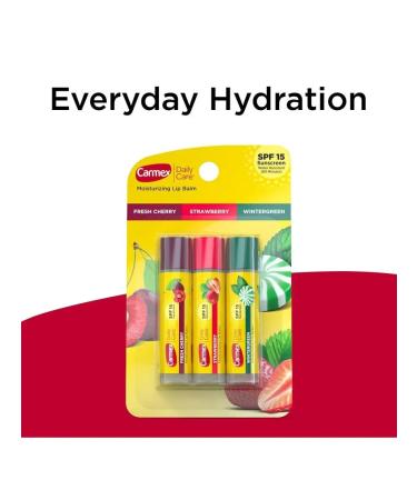 carmex lip balm daily protection moisturizing SPF15 - Buy Online on GoSupps.com