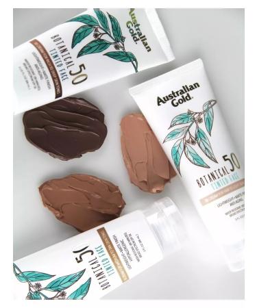 Australian Gold Facial Sunscreen 50 SPF TINed Face Medium 89 ML - Buy Online on GoSupps.com