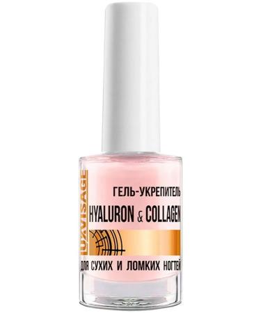 LUXVISAGE Gel varnish fortifier for brittle nails Hyaluron & Collagen - Buy Online on GoSupps.com