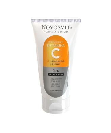 Novosvit Washing gel with vitamin C 150ml - Buy Online on GoSupps.com