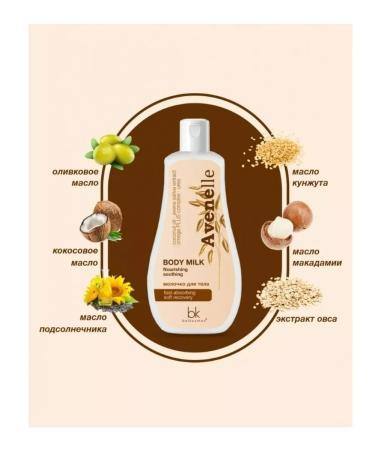 "Avenelle" body milk 250g. (Belkosmex) - Buy Online on GoSupps.com