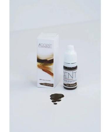 Accent No. 1 Black Chocolate Pigment for permanent 5 ml - Buy Online on GoSupps.com