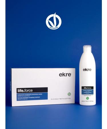 ekre Shampoo against hair loss Professional 300 ml - Buy Online on GoSupps.com