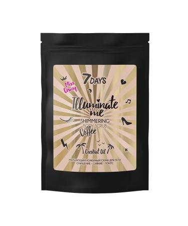 Leo's Body scrub 7Days coffee shimmering - in the order of 1 pc.!