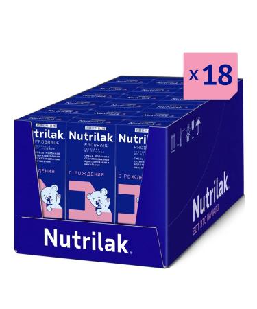 Children's mixture mol. Prepared Nutrilak Premium1 0-6m 0.2l 18pcs
