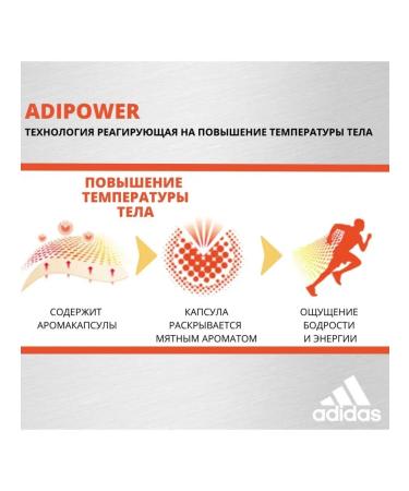 adidas Shower gel Adipower 3 in 1 250ml - Buy Online on GoSupps.com