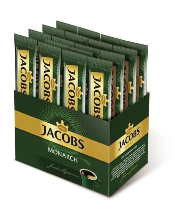jaCobs Natural coffee soluble monarch in sticks 60 pcs.*1.8 g - Buy Online on GoSupps.com