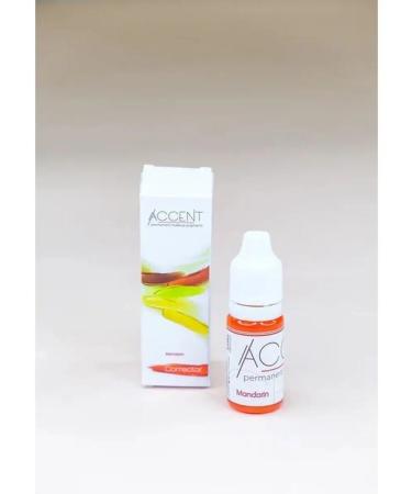 Accent Mandarin corrector for permanent makeup 10 ml - Buy Online on GoSupps.com