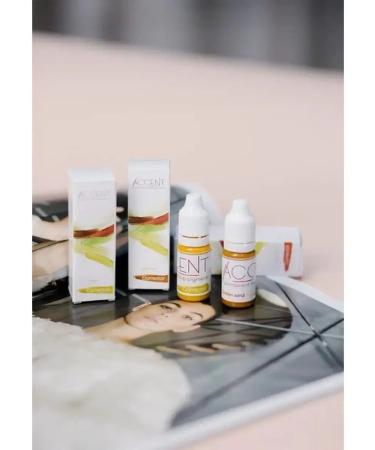 Accent Golden Sand corrector for permanent makeup 10ml - Buy Online on GoSupps.com