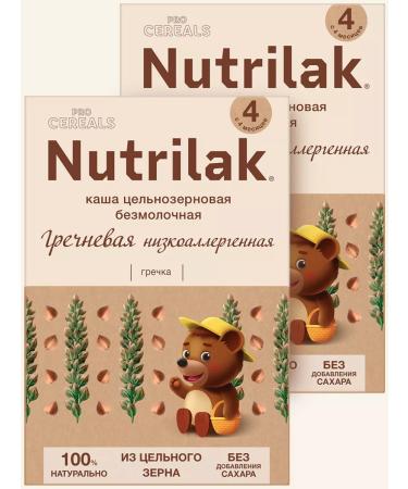 Nutrilak Porridge children's silence without sugar 200g 2pcs