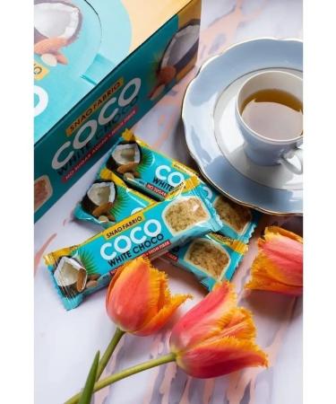 Snaq Fabriq Soso Batonchiki in chocolate 40 g x 30 pcs Kosos-Mindal - Buy Online on GoSupps.com