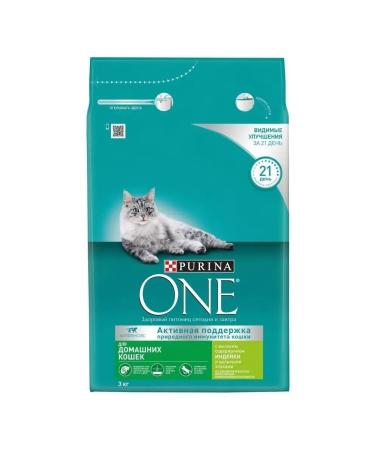 PURINA ONE Dry food with a turkey 3 kg - Buy Online on GoSupps.com