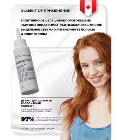 URBAN NATURE Shampoo and peeling for scalp for hair growth - Buy Online on GoSupps.com