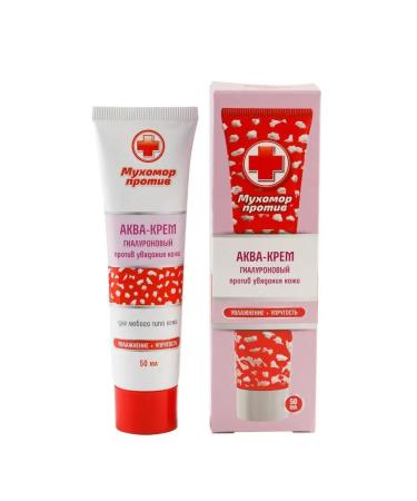 Fly agaric against Aqua face cream moisturizing hyaluronic - Buy Online on GoSupps.com