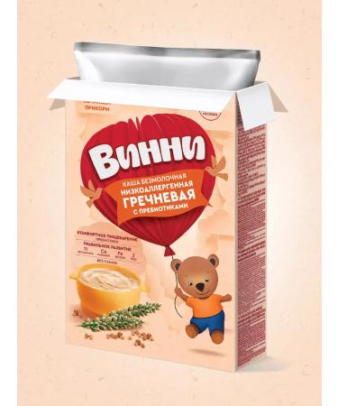 Winnie Porridge Children's Silent Greek Prebiot from 4m 200g 2pcs - Buy Online on GoSupps.com