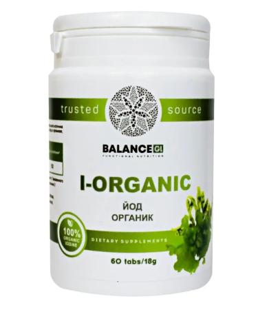 BGL Iodine vitamins Organic dietary supplement 60 tablets - Buy Online on GoSupps.com