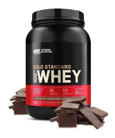 Optimum Nutrition Protein 100% Whey Gold Standard 907 milk chocolate - Buy Online on GoSupps.com