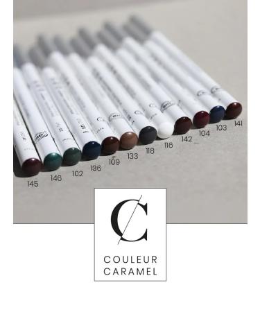 COULEUR CARAMEL Natural eye pencil 101 black 1.1 gr. - Buy Online on GoSupps.com