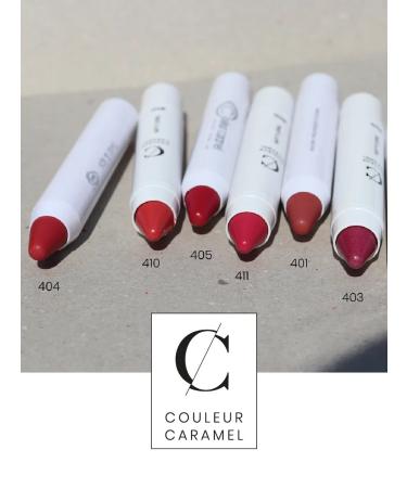 Couleur Caramel Natural lipstick-pencil for lips 405 matte red 3 g - Buy Online on GoSupps.com