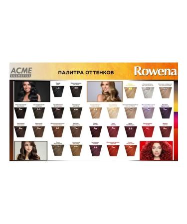 Rowena Persistent hair cream for hair wild cherry tone 6.50 - Buy Online on GoSupps.com